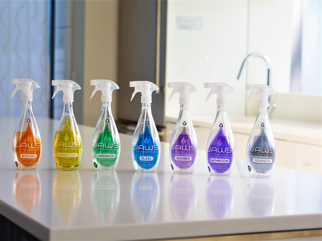 JAWS® Refillable Cleaning System Using Safer Ingredients to Eliminate Grime