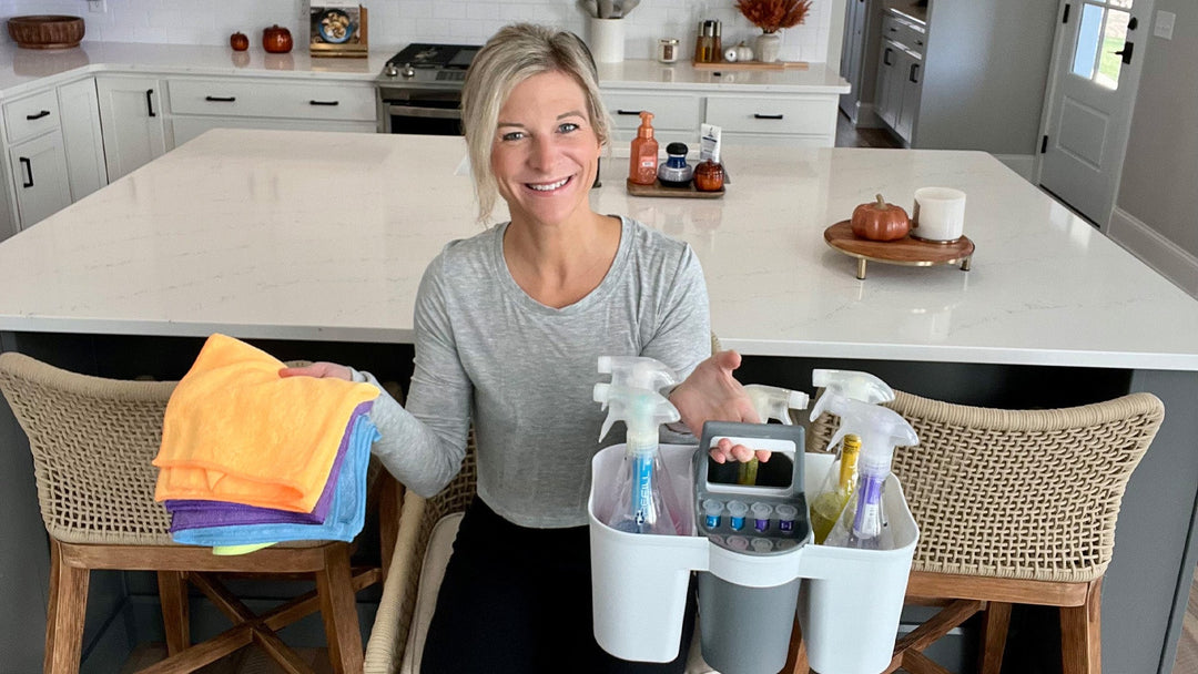 YouTube Cleaning Influencer Jamie's Journey Highlights JAWS Build Your Own Caddy Pack