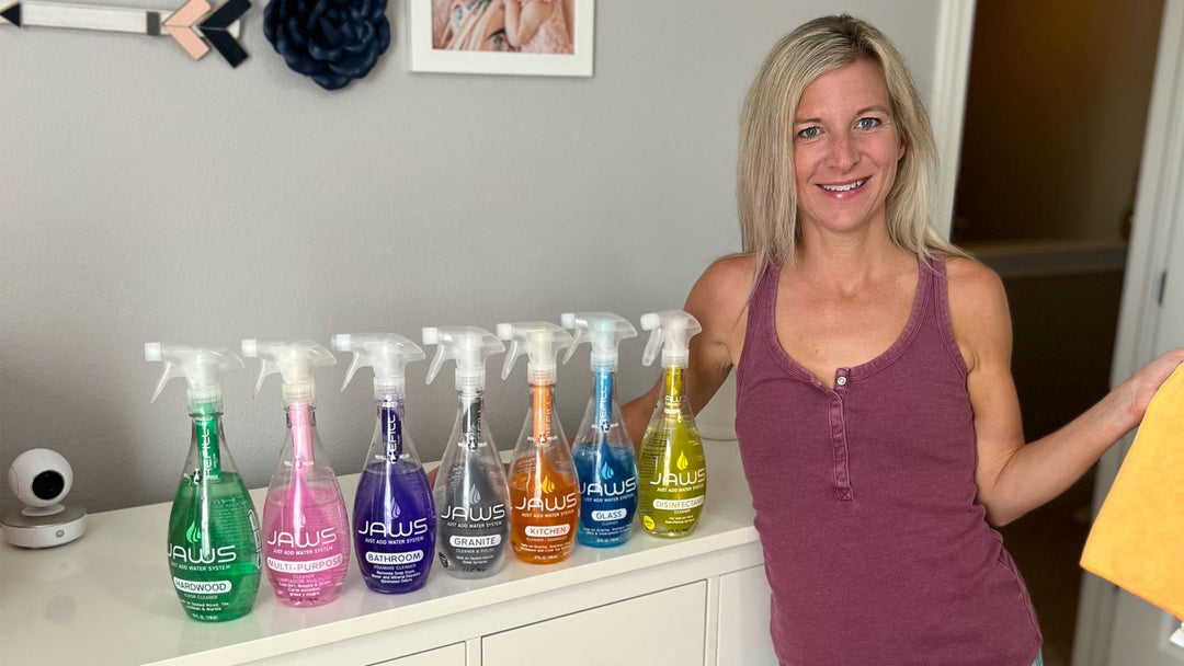JAWS Refillable Cleaners Featured on Jamie's Journey