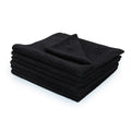 Microfiber Cloths 6-Pack Black