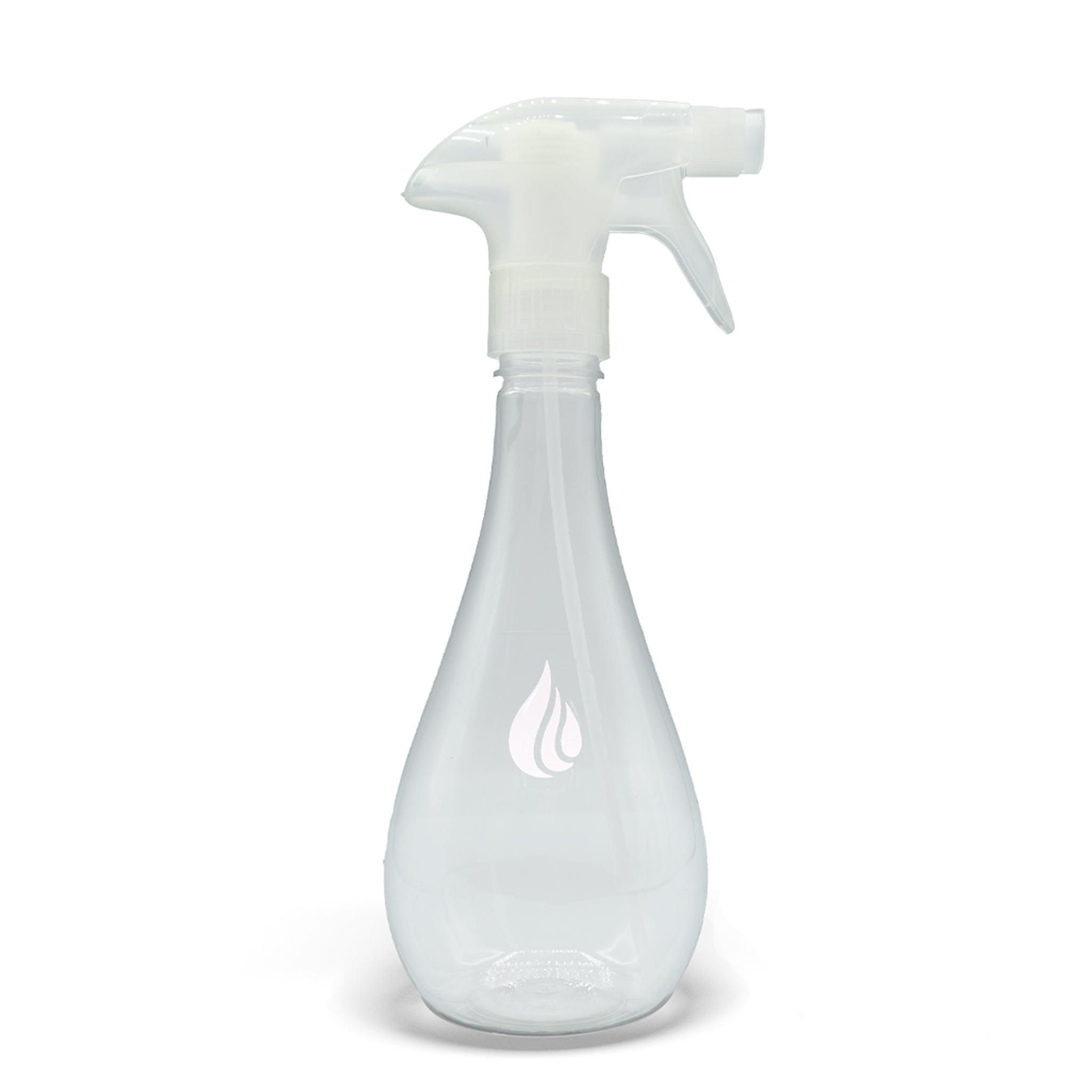 Clear empty JAWS Dish spray bottle with sprayer.