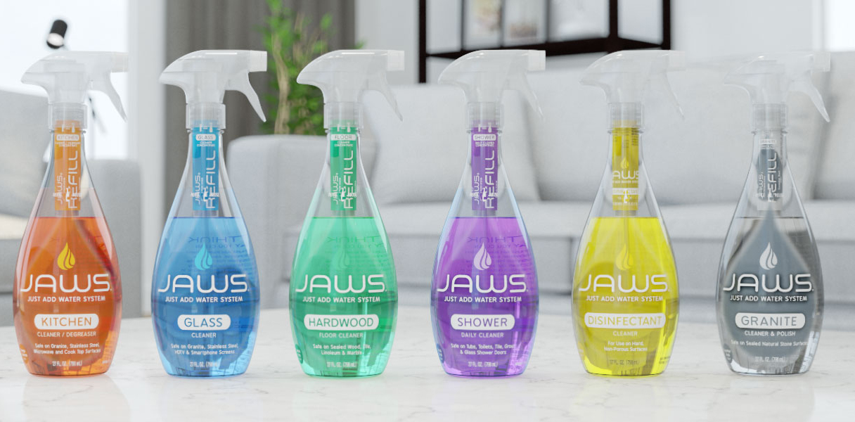 JAWS Cleaners entire product line