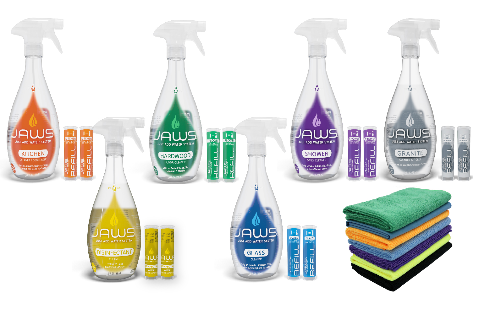 Ultimate Cleaning Supplies Starter Kit Disinfectant